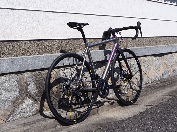 KUALIS Ti(クオリス チタン)のDISC ROAD(ディスク ロード)完成致しました。