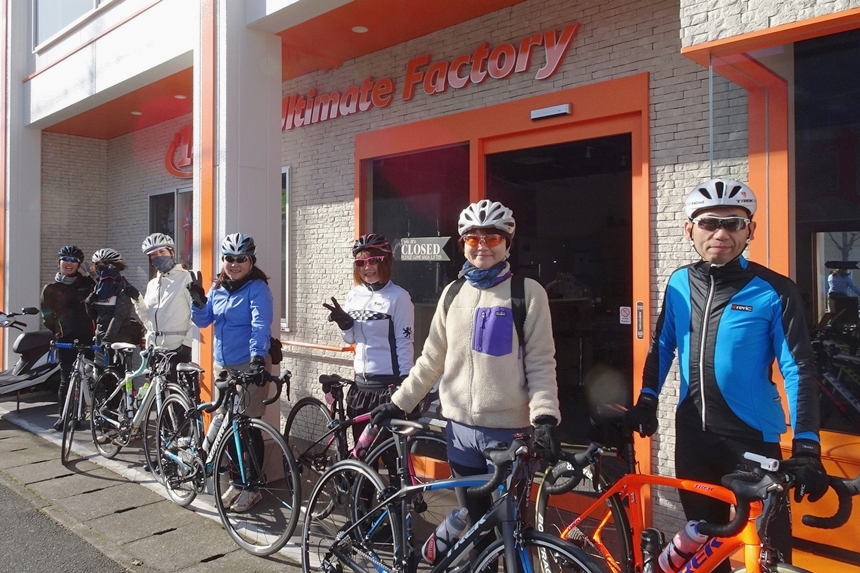 2月19日 女子会ライド 宇治スイーツポタリング編