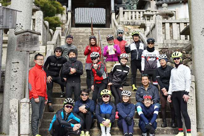 2018年最初のロードバイク走行会を開催しました！