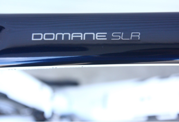 お客様のニューバイクTREK PROJECT ONE DOMANE SLR(トレック プロジェクトワン ドマーネ SLR)。