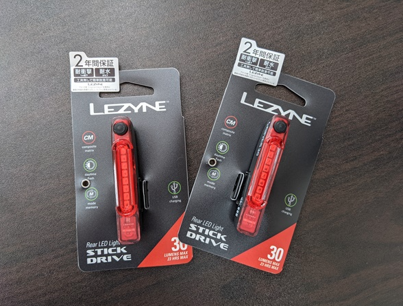 取付らくらく。LEZYNE 「STICK CRIVE」入荷いたしました。