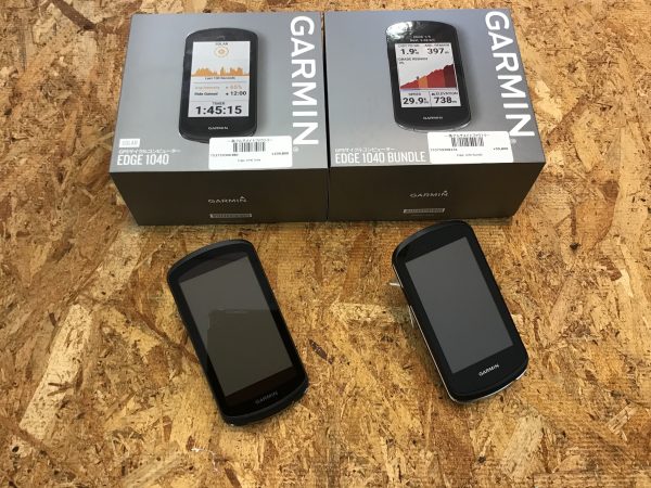 【新商品】GARMIN EDGE 1040 Solar/1040が入荷しました