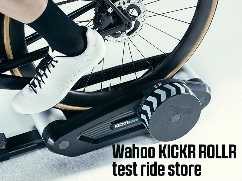 梅雨こそローラー！！話題のwahoo KICKR ROLLRついに入荷いたしました。　当店は「KICKR ROLLR」 Test Ride …