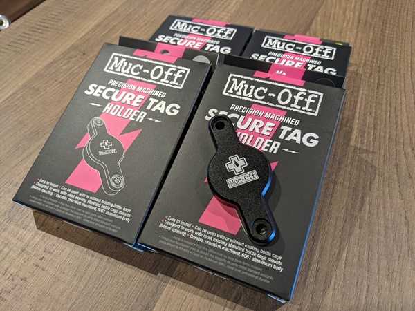 iPhoneユーザーにおすすめ。盗難防止アイテム、Muc-Off「SECURE TAG HOLDER」入荷いたしました