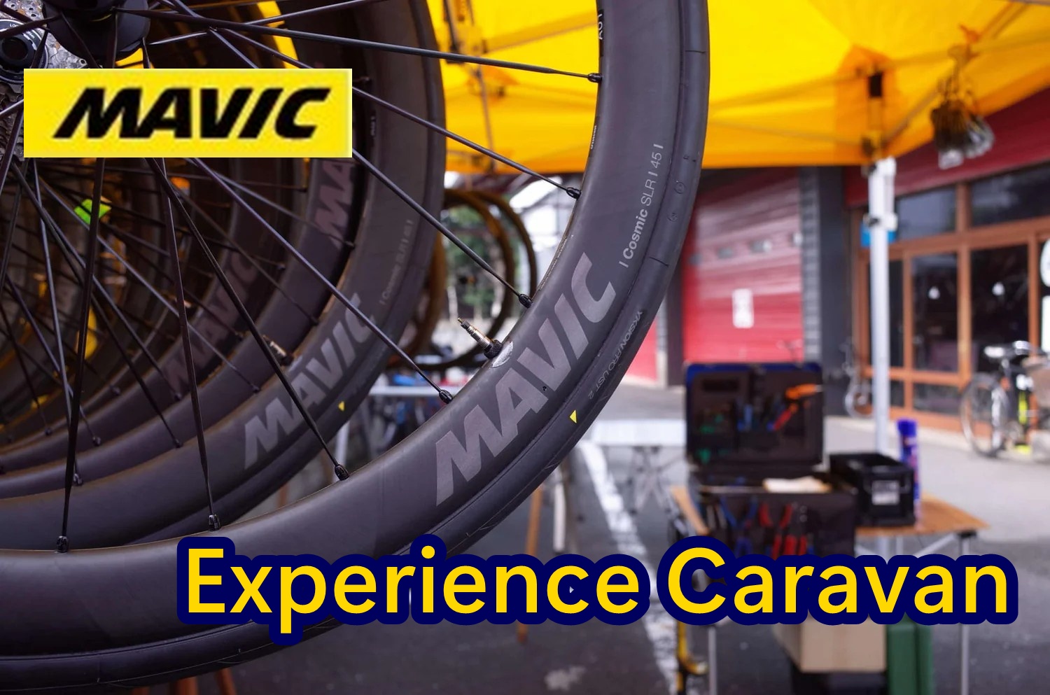 MAVICホイールの性能を体感できる大試乗会！MAVIC Experience Caravan